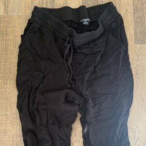 Black Splendid Jogger Pants